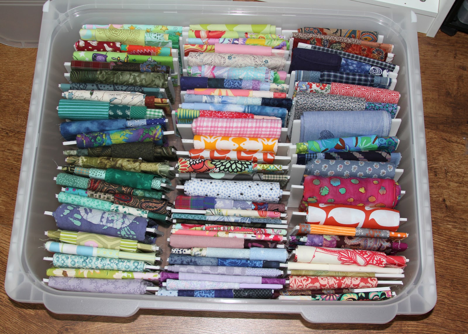 My Fabric Storage Solution