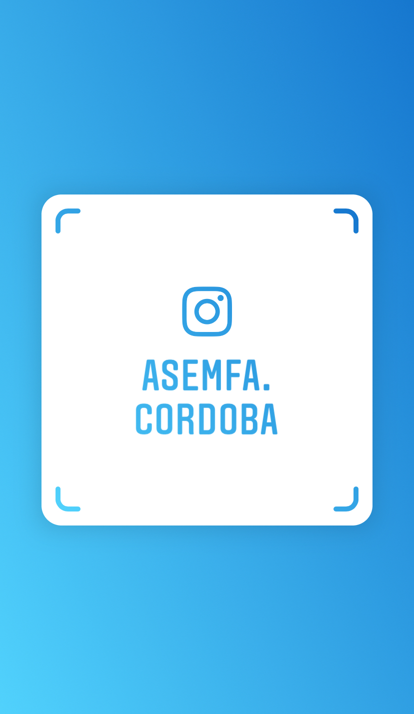 Tarjeta Instagram Asemfa Córdoba