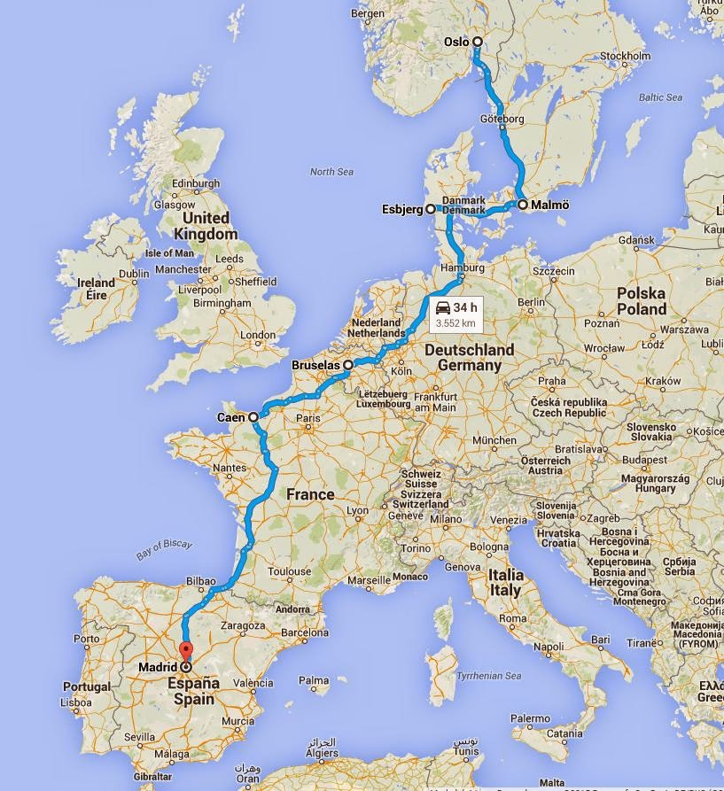 European Road Trip in a Tesla Model S Planning the trip
