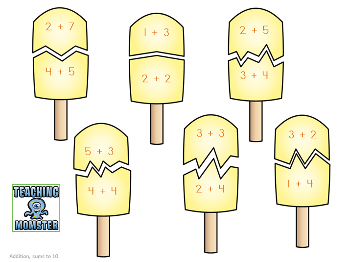 Popsicle Puzzles | Teaching Momster