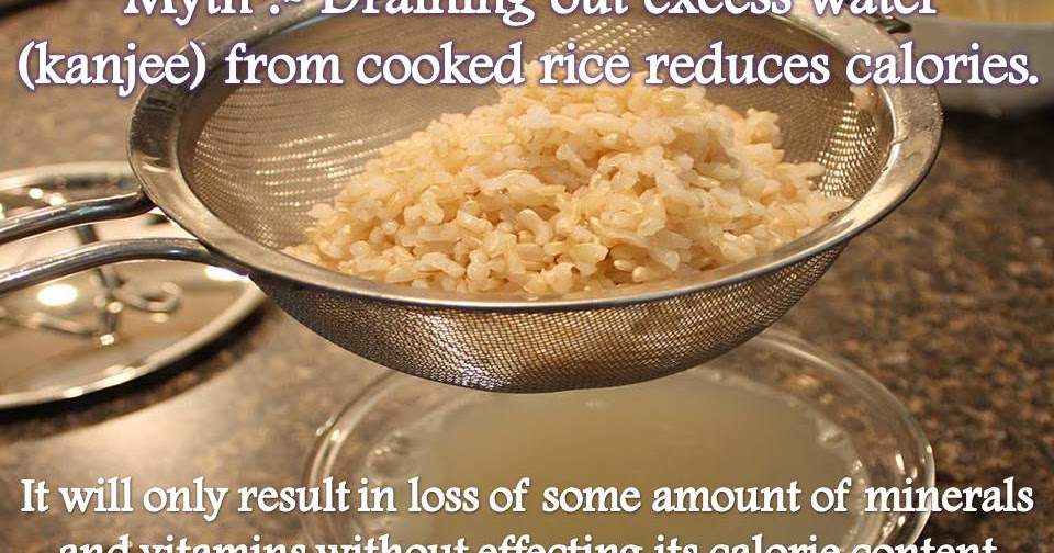 DIET WHAT IT REALLY MEANS!!!!!!!! Myth Draining out excess water