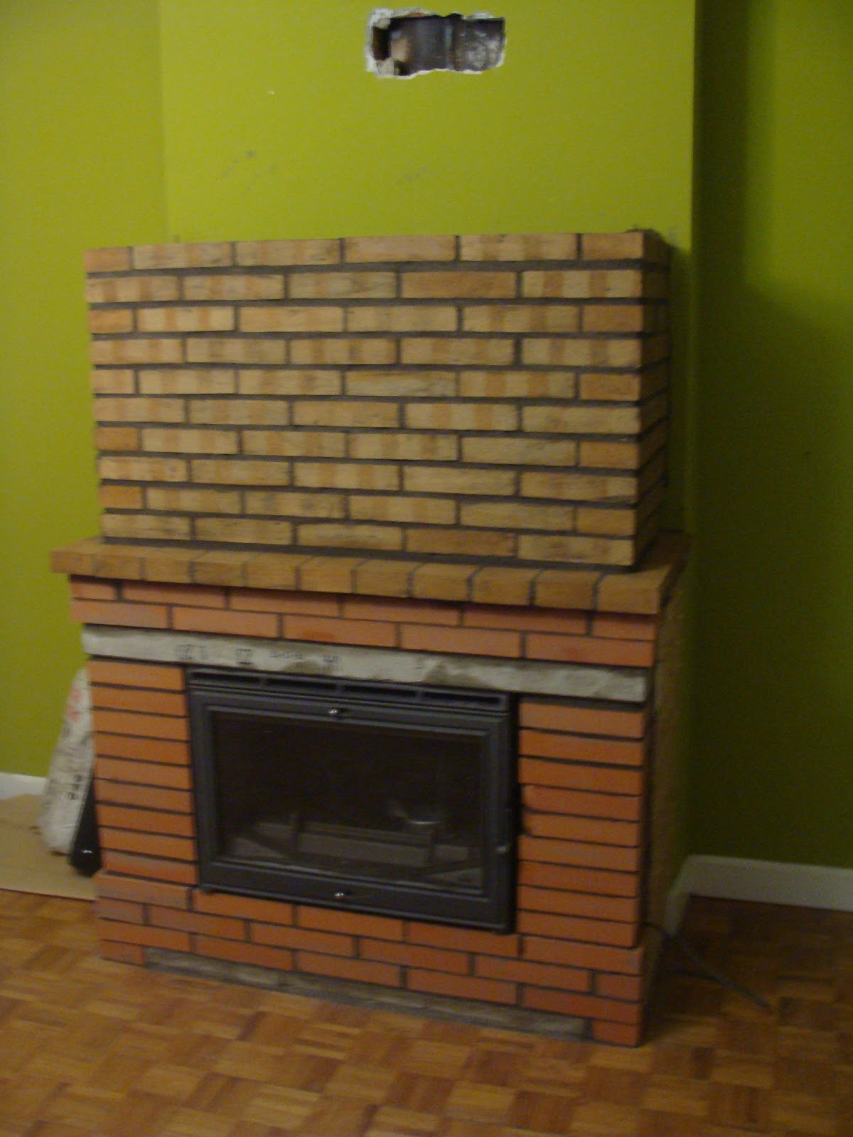 Andocarpinteando : Montaje de chimenea y reducción de electricidad