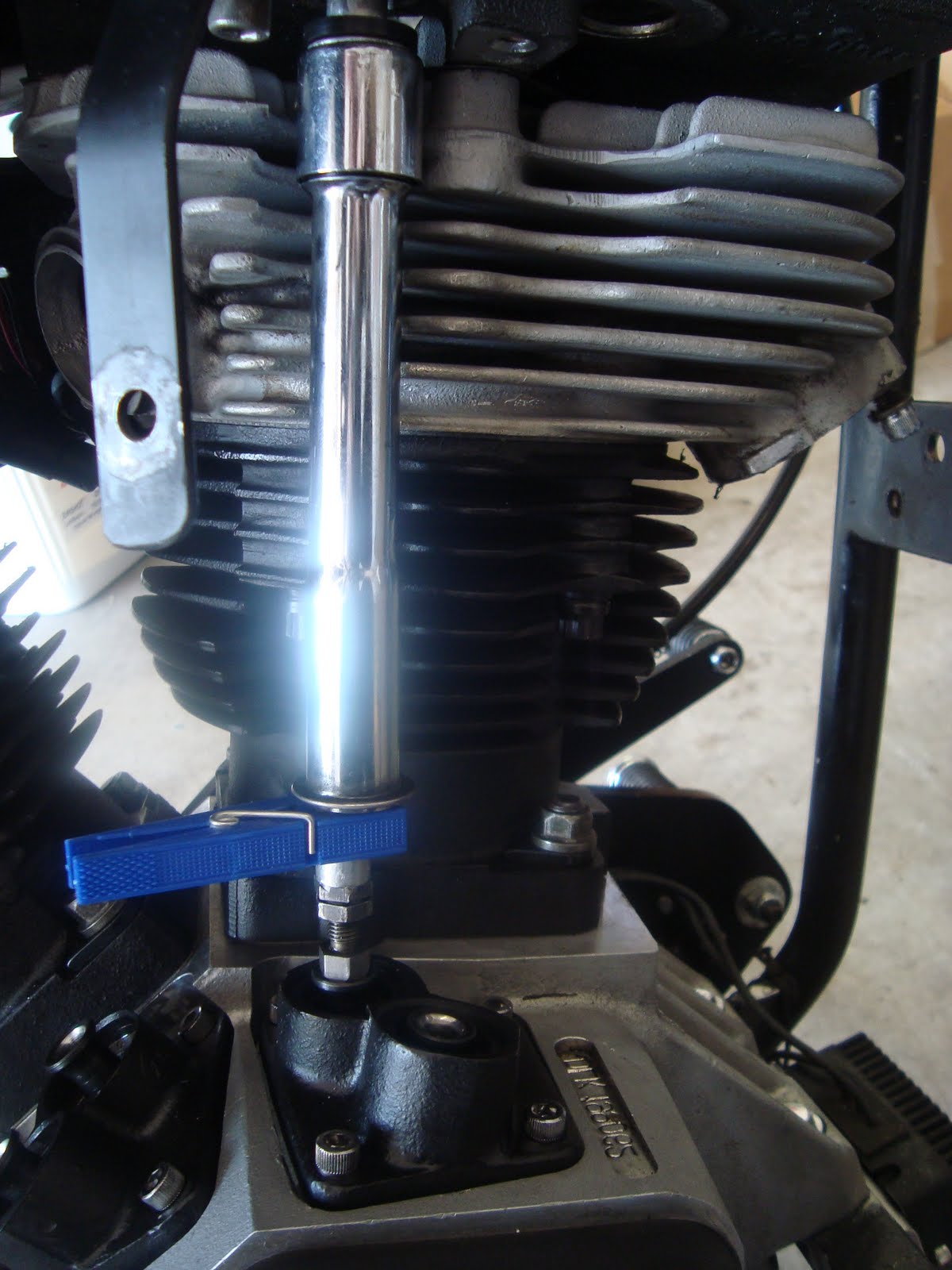 Tear it up, fix it, repeat Pushrods and exhaust