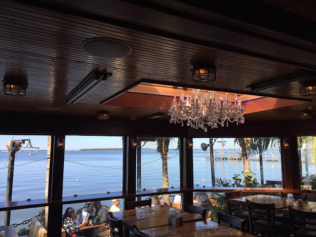 Seacrets, a nightclub, bar, restaurant and concert venue located in Ocean City, MD, recently upgraded with audio and lighting systems sourced through Guitar Center Professional. Visible are JBL Control series in-ceiling speakers. nightclub bar lighting audio video projection gc pro