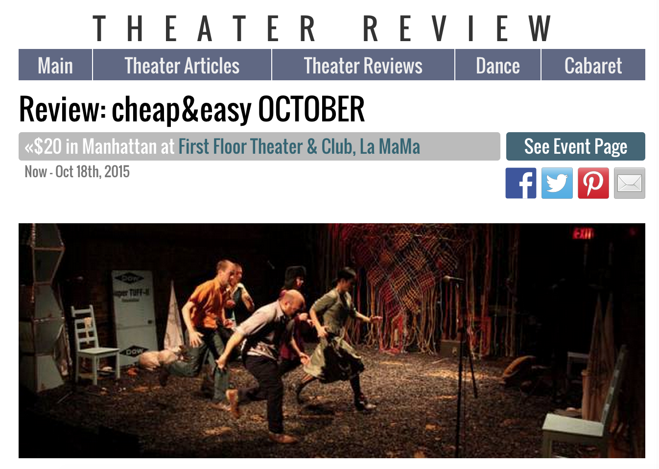 La Mama Blogs October 2015