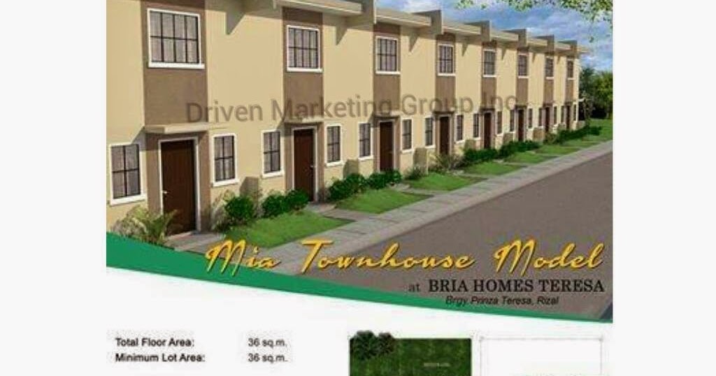 Bria Homes Rizal Bria Homes Teresa Rizal Rent to Own