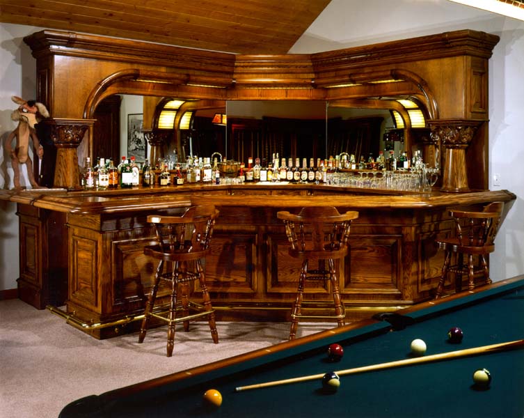 Home Bar Plans – Easy to Build Home Bars and Bar Pub Designs