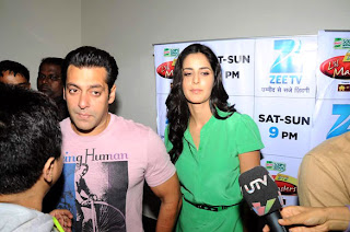 Katrina Kaif and Salman promotes Ek Tha Tiger at DID L'il Masters