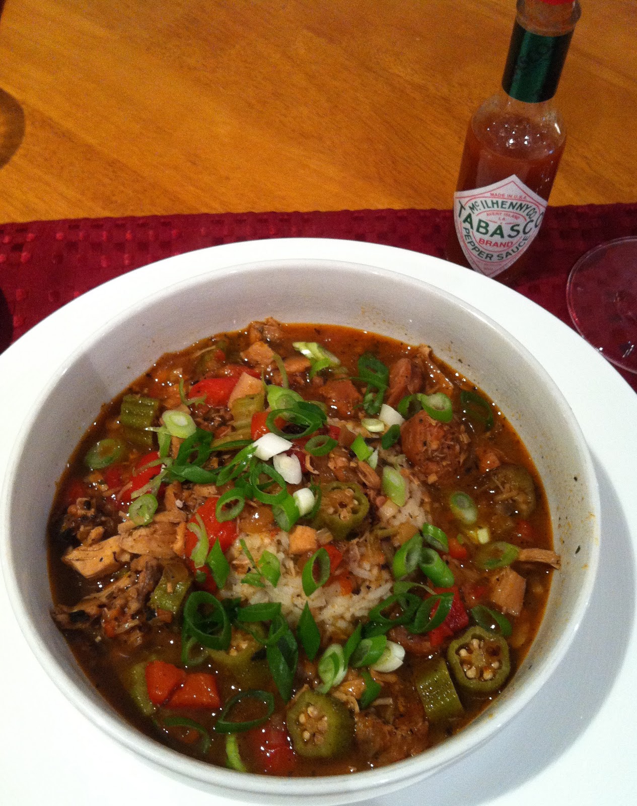 Southern Spoon Chicken & Sausage Gumbo (with a paleofriendly version)