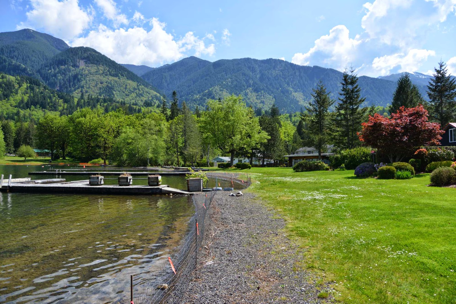 Riding the Wet Coast A relaxing Mother's Day