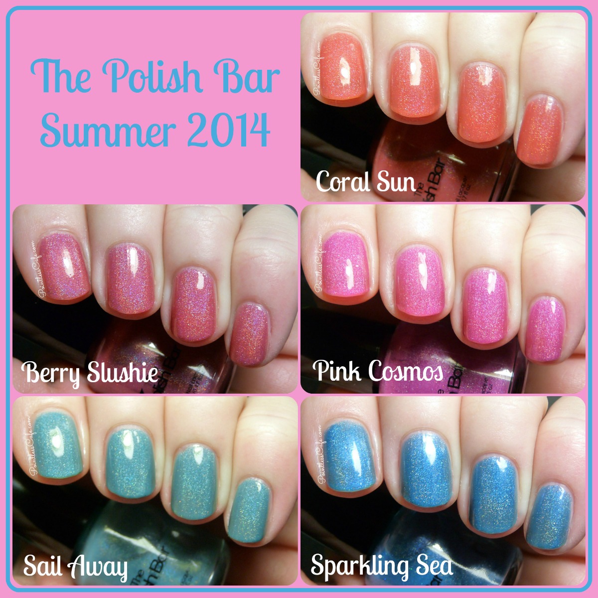 The Polish Bar Summer 2014 Swatches and Review Pointless Cafe