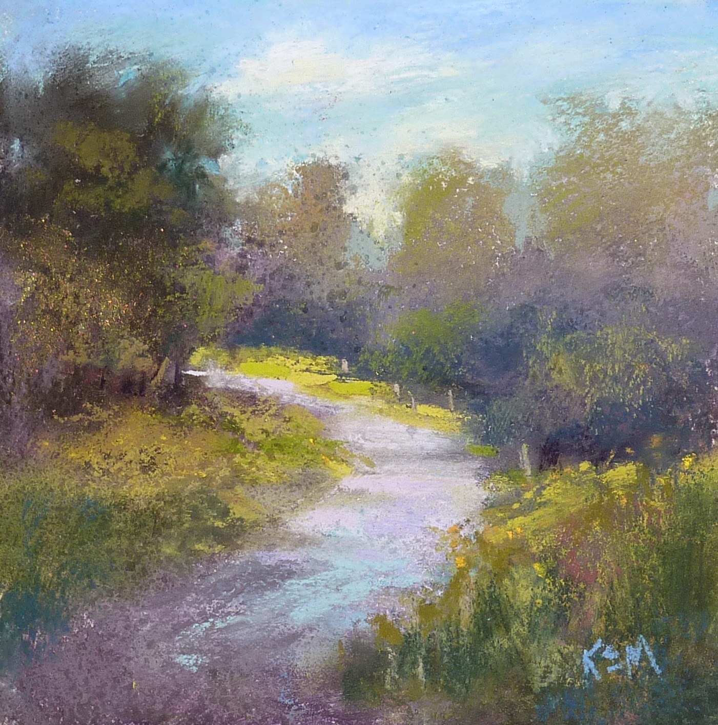 Painting My World A Compact Plein Air Set Up for Pastel