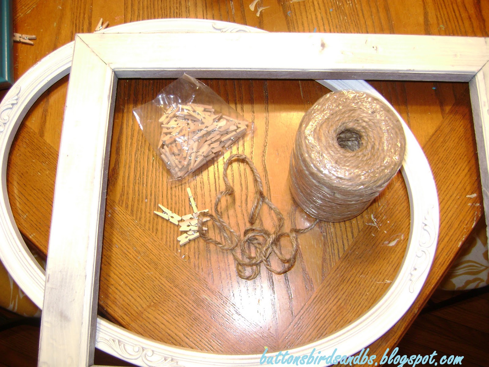 Buttons Birds & BS Frames and Twine...