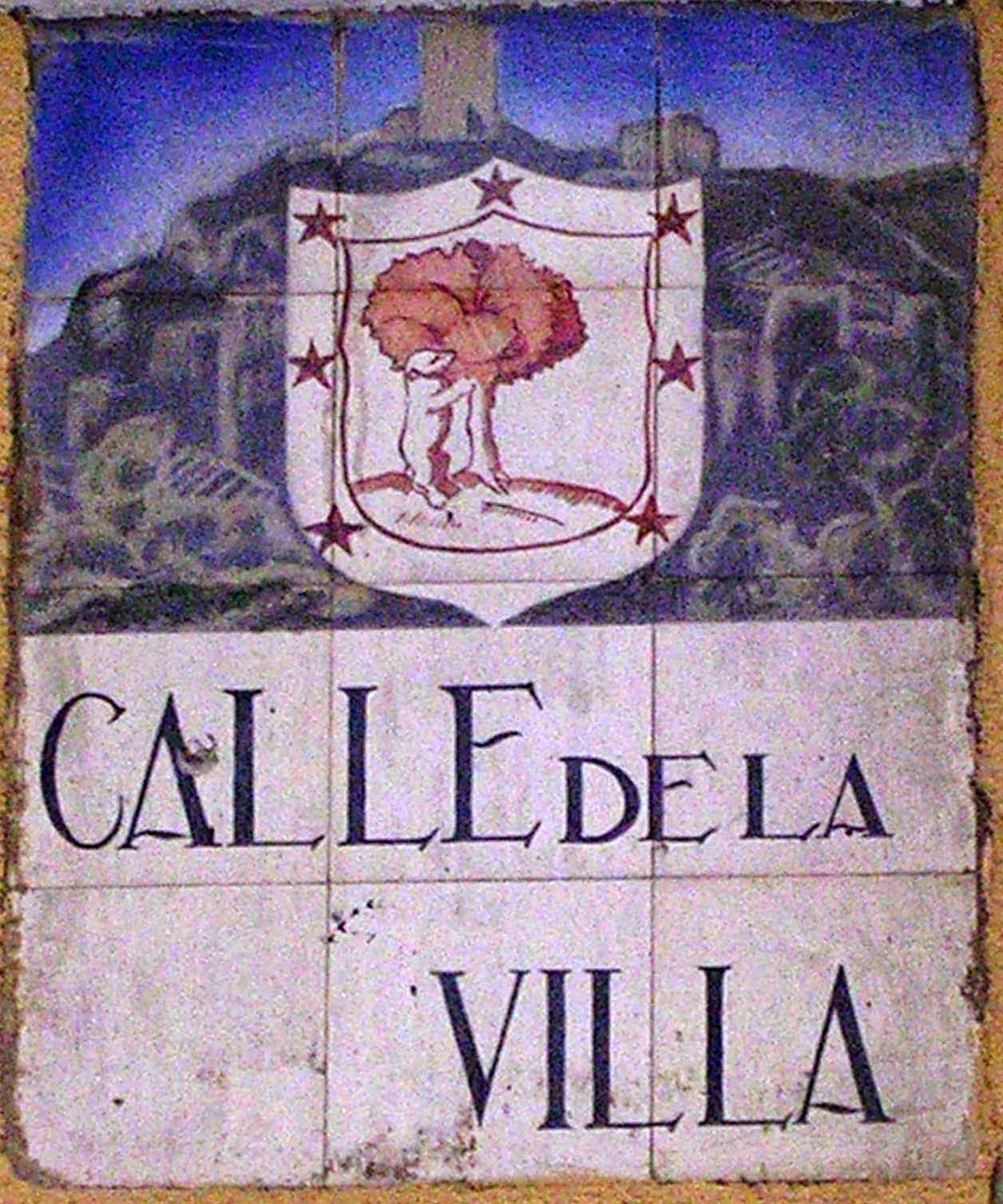 Por las calles de Madrid Calles Calle de la Villa