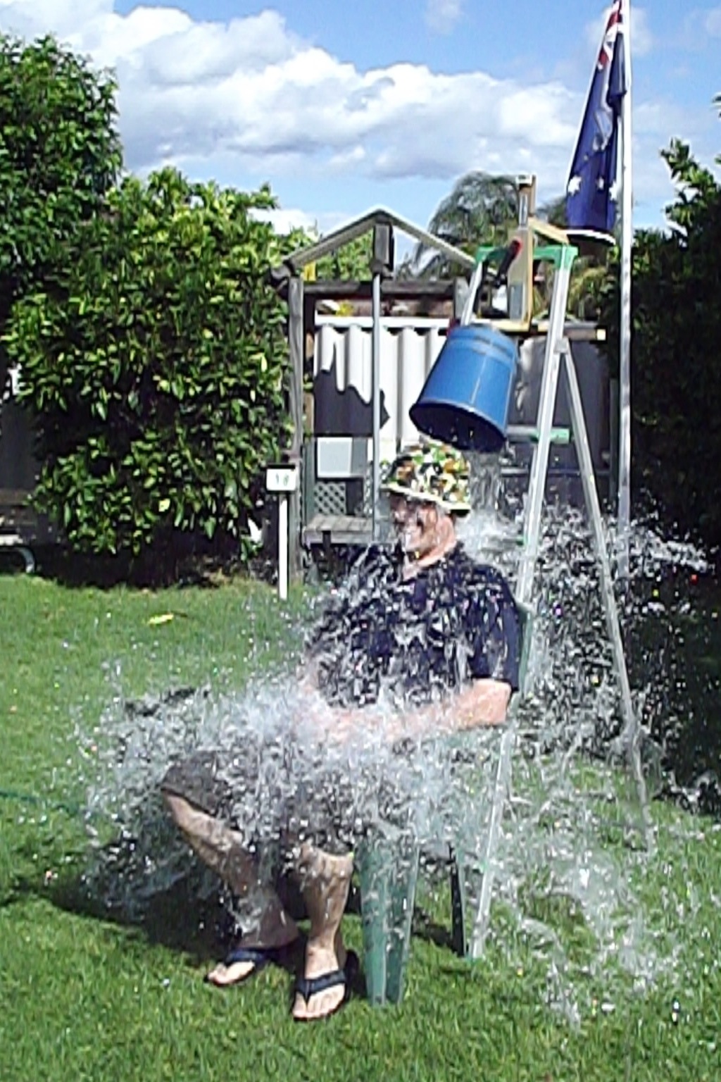 Backyard Play Project Ideas Dunk Bucket