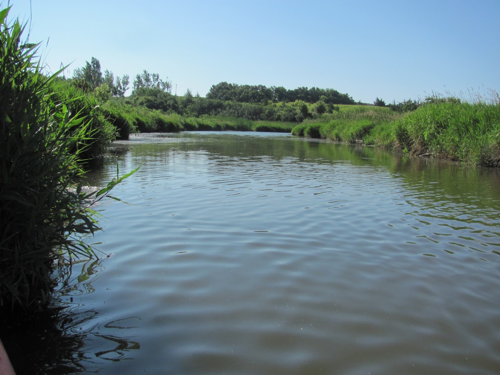 Kayaking the Lakes of South Dakota Lake Alvin A MidSummer Cruise