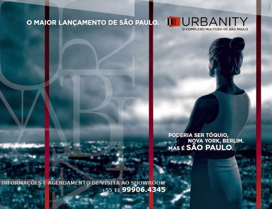 URBANITY Apartamentos e Salas Comerciais na Av Nações Unidas-Chácara Santo Antonio-São Paulo-SP