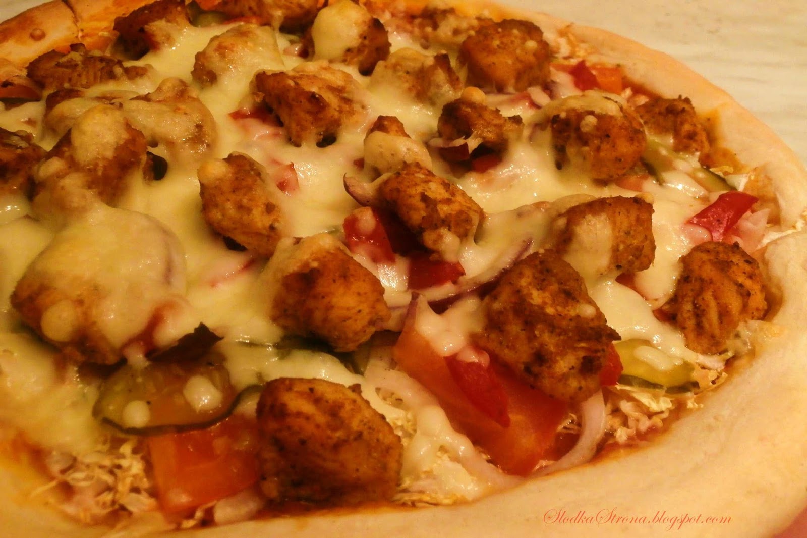 Pizza Kebab - przepis - słodka strona