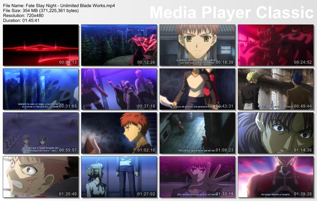 Fate+Stay+Night+-+Unlimited+Blade+Works - Fate Stay Night - Unlimited Blade Works [MEGA][PSP] - Anime Ligero [Descargas]