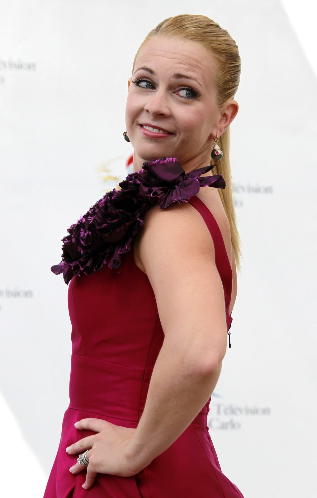Melissa Joan Hart - CumQueen: 51st Monte Carlo Television Festival