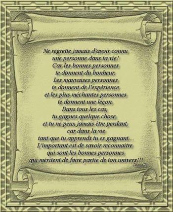 texte sur les rencontres