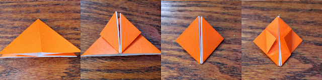 Langkah 5-8 cara Membuat Origami Lampion
