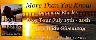 Blog Tour: Book Review + Giveaway – More Than You Know by Alexandria Rhodes