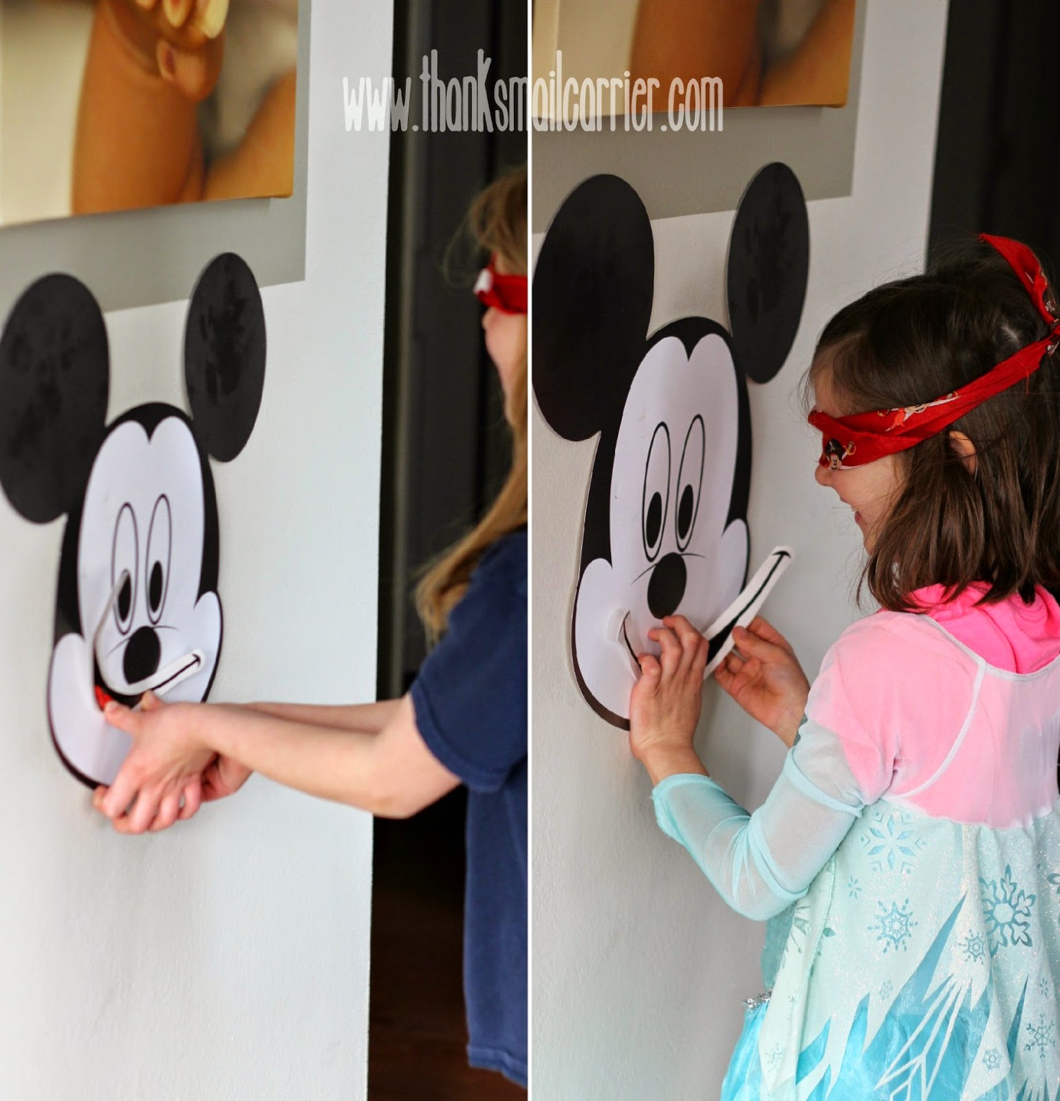 pin the smile on mickey