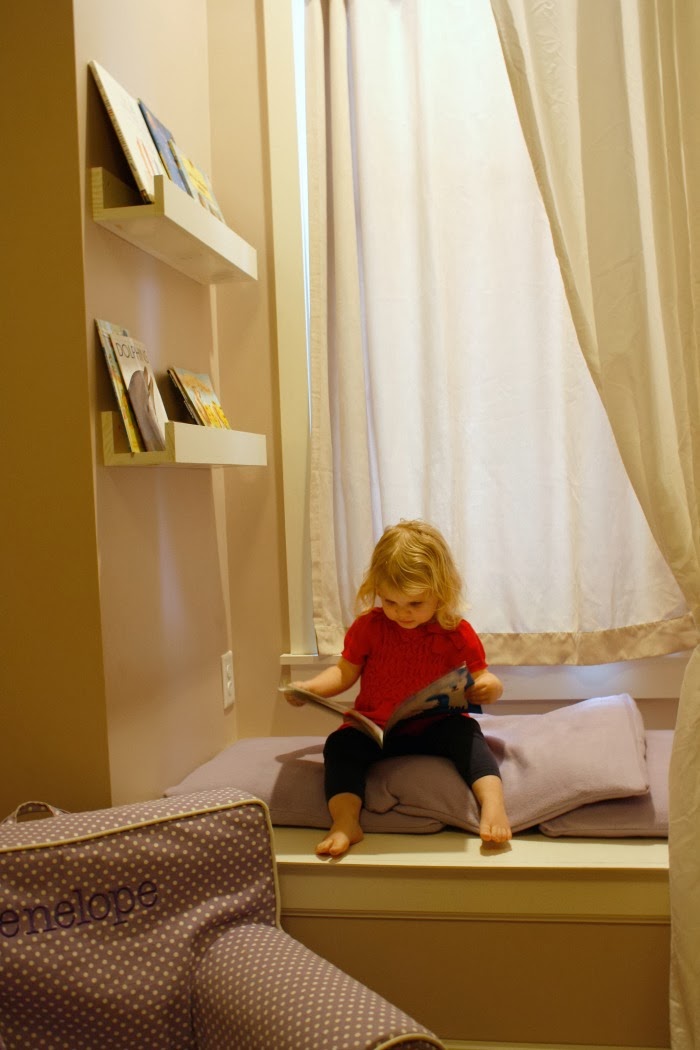 Reading Nook Free Makeover