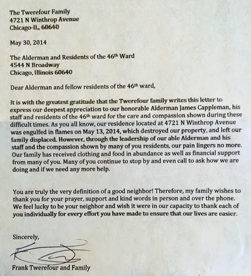 Uptown Update An Open Letter Of Appreciation To A Generous Community