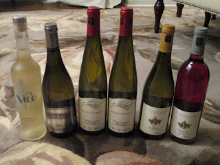 Wines from Vineland Estates in Niagara, Ontario