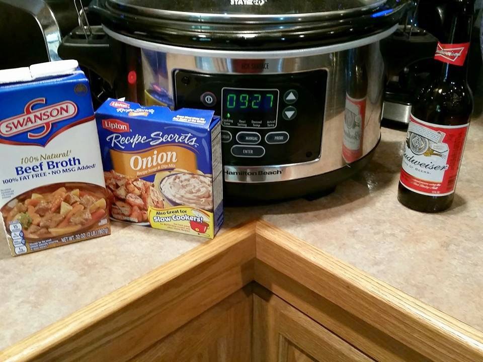 Super simple Crock pot London broil Food Gasms Recipes