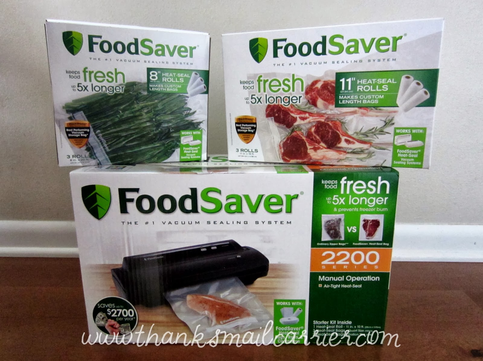Thanks, Mail Carrier 'Save the Season' with FoodSaver {V2244 Vacuum