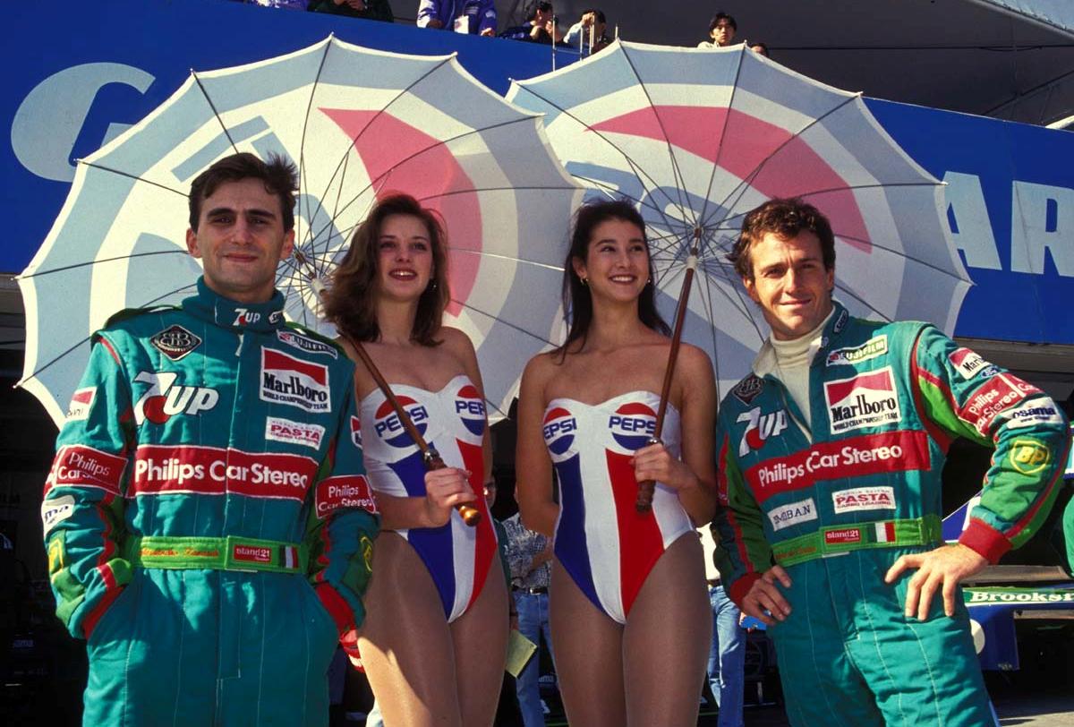Alessandro+Zanardi+e+Andrea+de+Cesaris+1991+Jordan.jpg