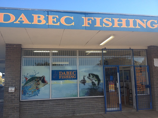 fishing shop nearby
