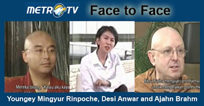 Face to Face Mingyur Rinpoche and Ajahn Brahm Face to Face Mingyur Rinpoche and Ajahn Brahm