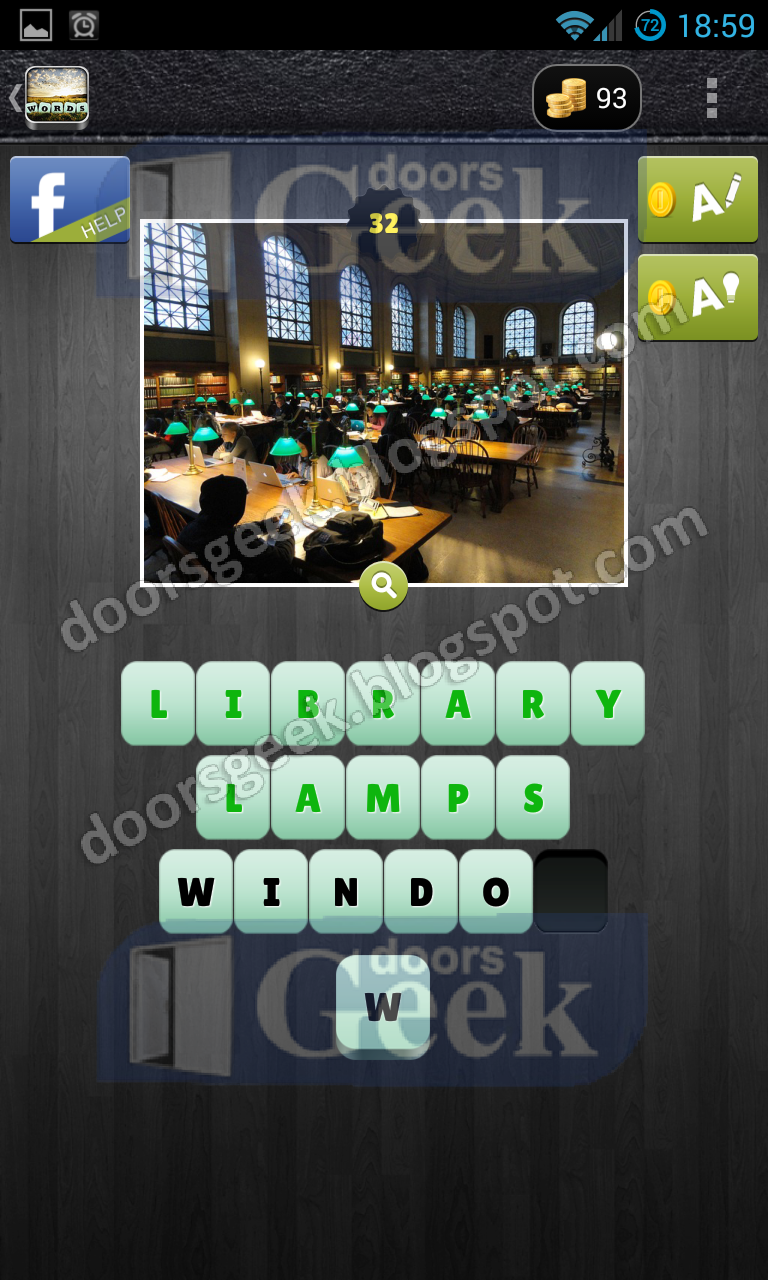 Words in a Pic  Level 32 ~ Doors Geek