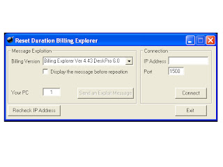 Reset Durasi Billing Explorer Reset Durasi Billing Explorer