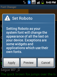fontchanger fontchanger