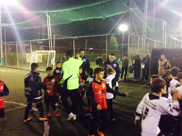 η ακαδημία μας μετα το τέλος του αγώνα