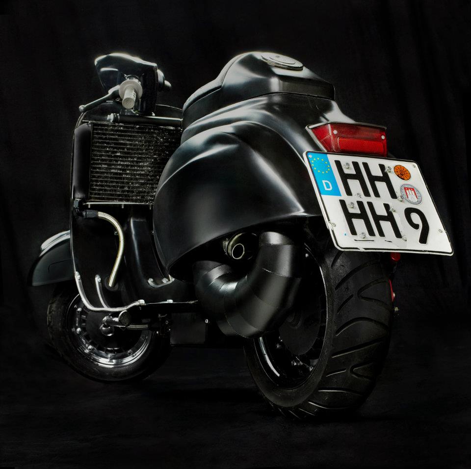 Espresso Racer smallframe Vespa Return of the Cafe Racers