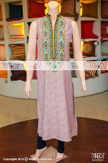 Kurta Collection 2013-14 For Girls & Women By Thredz Kurta Collection 2013-14 For Girls & Women By Thredz