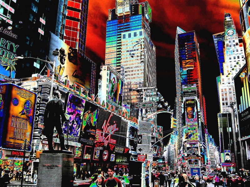 new york city times square wallpaper. New York City - Time Square