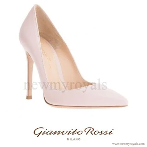 Crown Princess Mary Style Gianvito ROSSI  Rose pink pointed toe pump