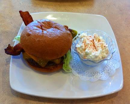 Egg & I - Cheddar Cheeseburger Photo of Cheddar Cheeseburger by Don Taylor