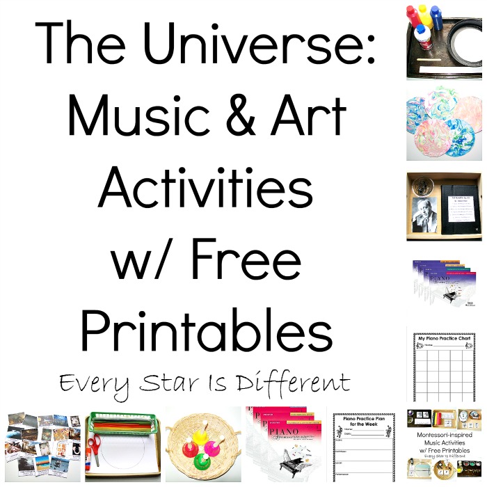 The Universe: Art and Music Activities