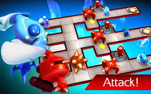The Bot Squad: Puzzle Battles Android The Bot Squad: Puzzle Battles v1.7.0 Apk Obb Android
