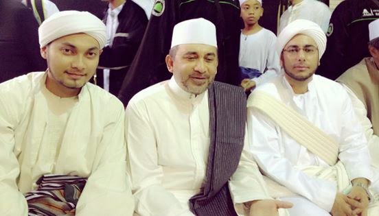 Bersama Habib Nabil dan Habib Muhammad Syahab