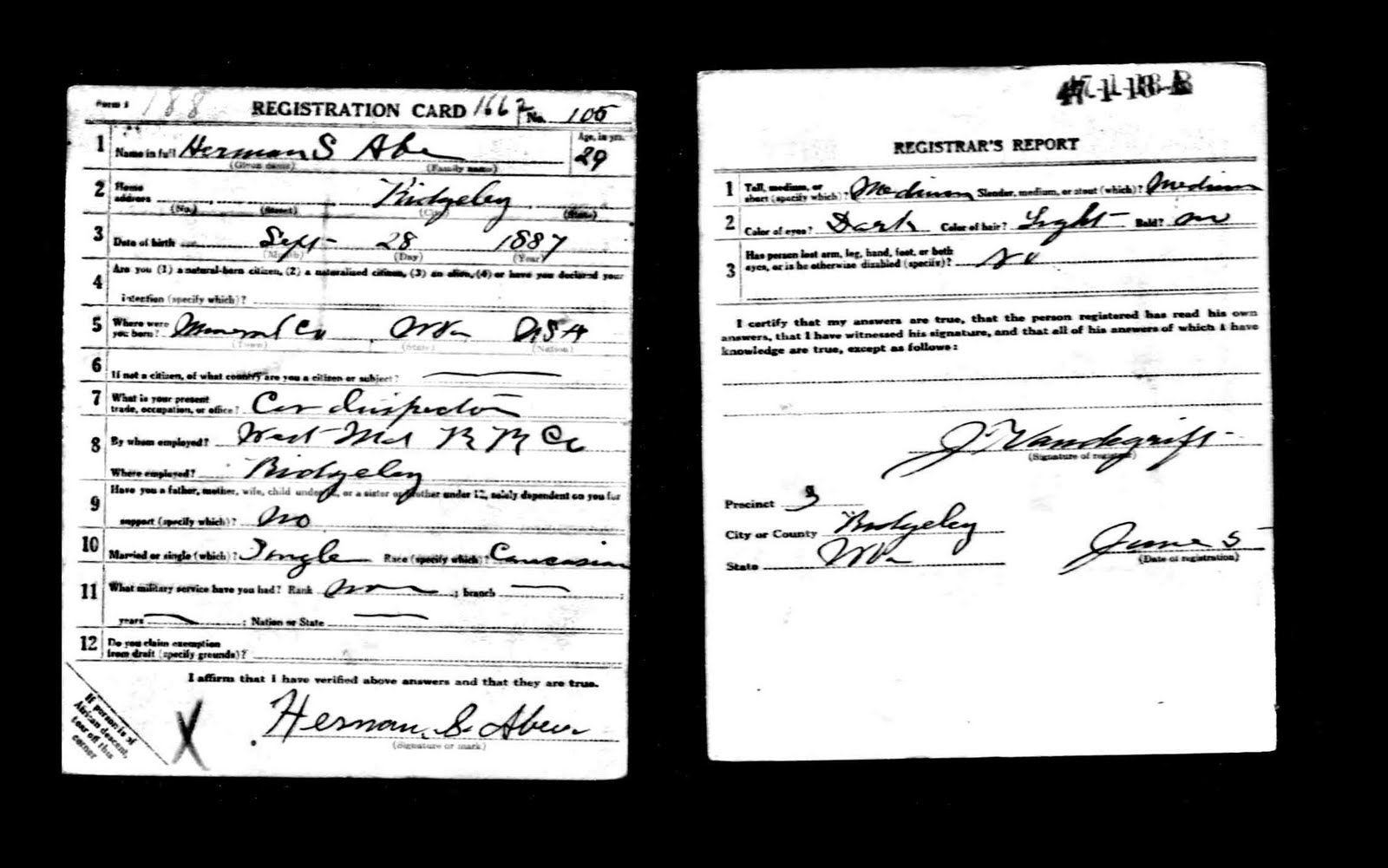 Wwi Draft