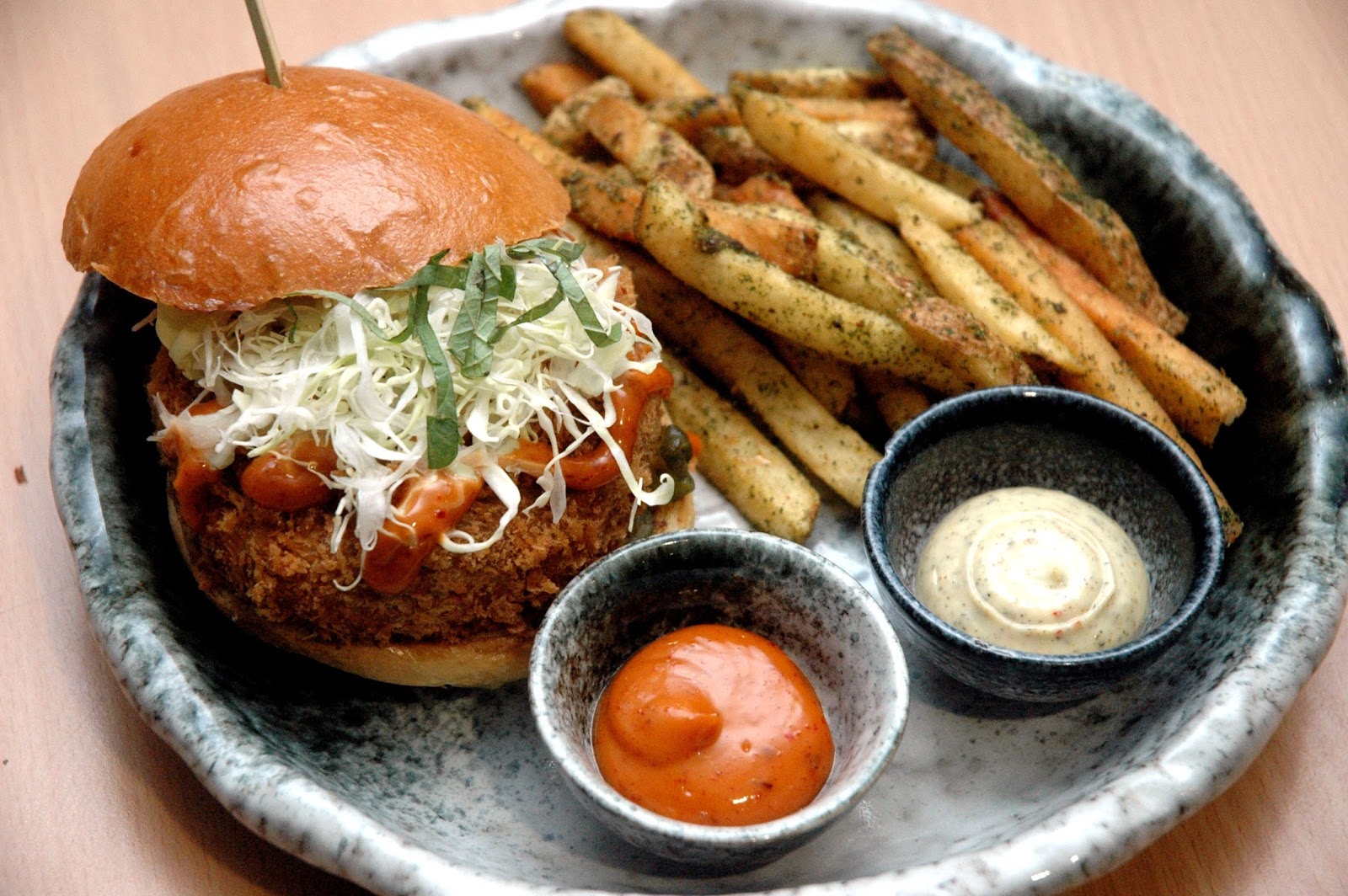 DUDE FOR FOOD Say Cheese Yabu's New Menchi Katsu Burger